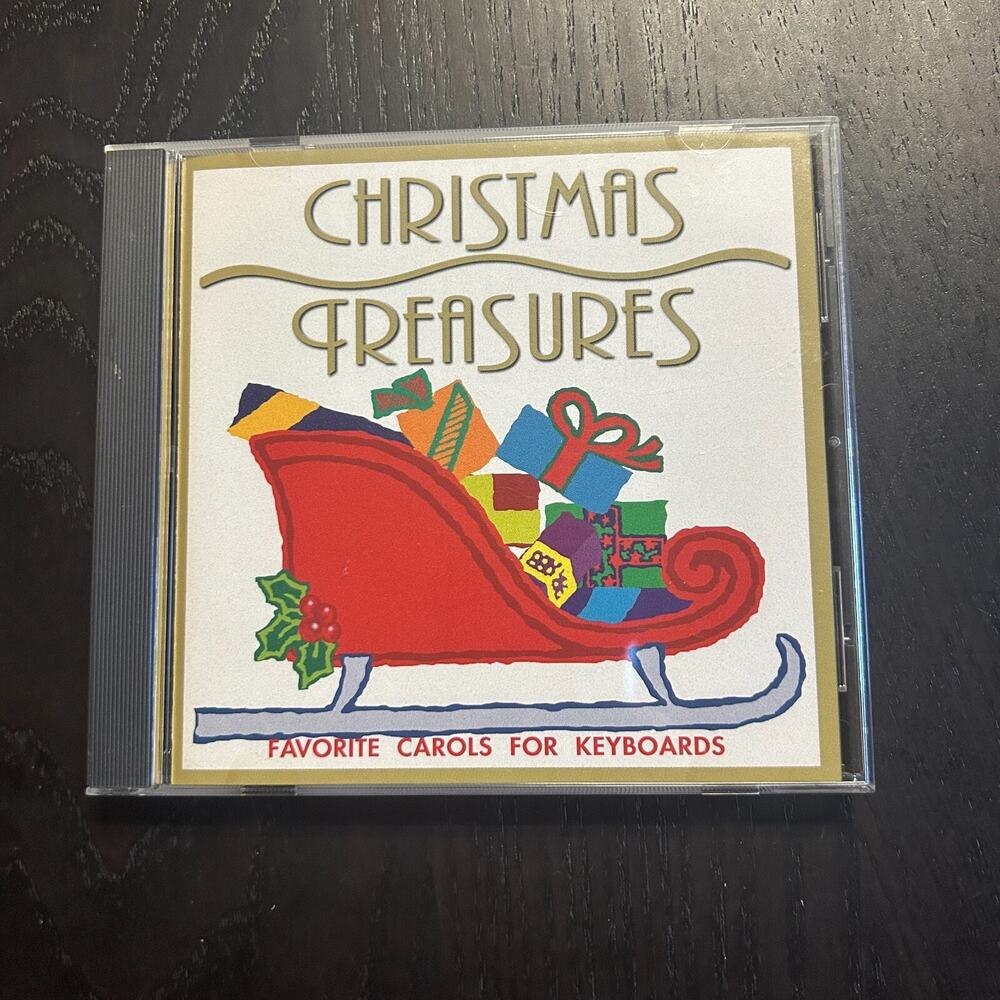 Christmas Treasures Vol 1 Carols for Keyboards CD Intersound Orchestra Piano